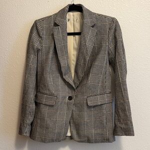 Classic Women’s Houndstooth Blazer (XS)